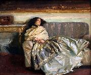 John Singer Sargent Repose Spain oil painting artist